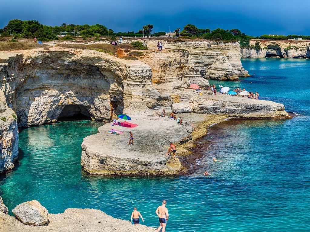 Luxury Beach Villa Puglia Italy 普尔萨诺 外观 照片